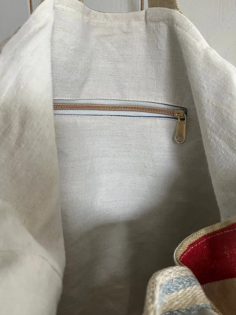 Dutch Bag: Tasche aus altem niederländischem Postsack