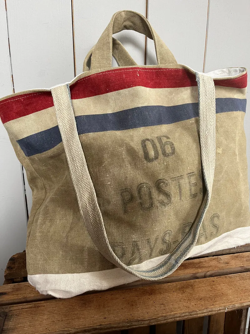 Dutch Bag: Tasche aus altem niederländischem Postsack