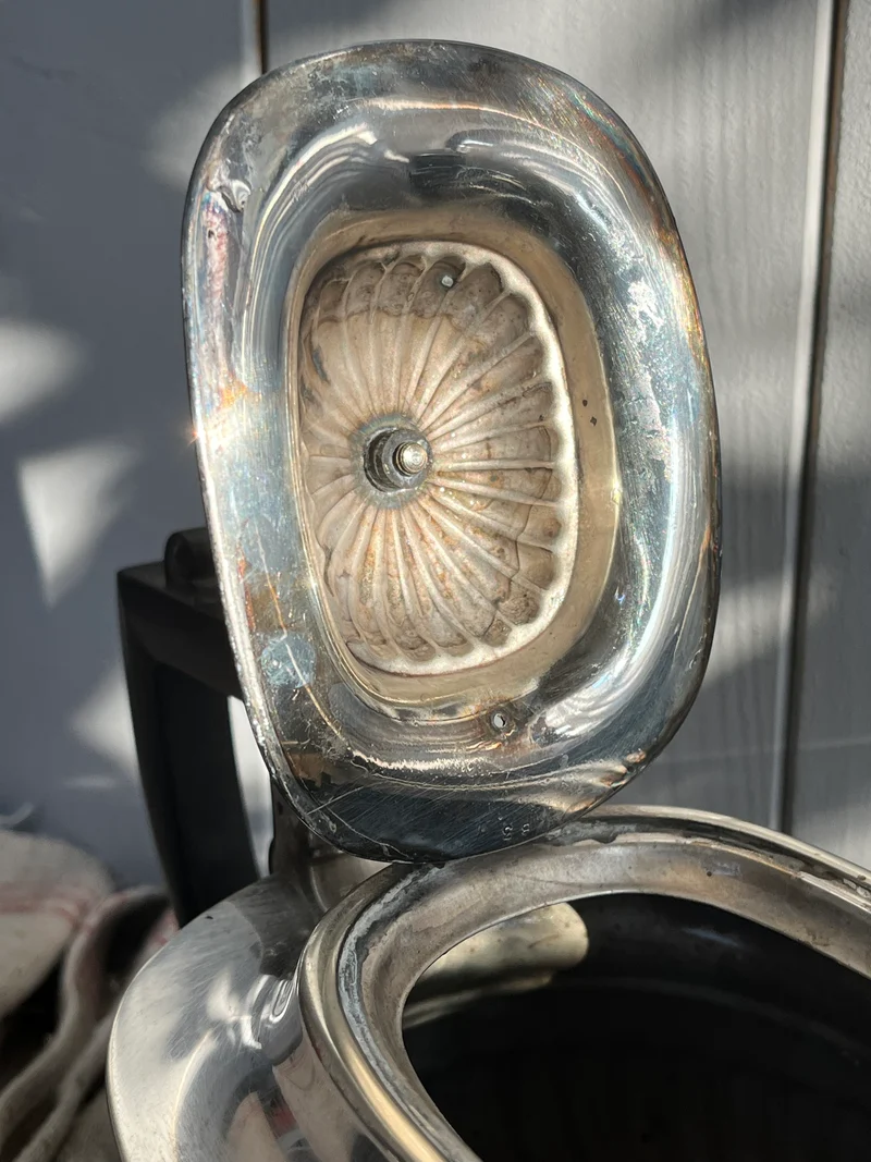 Alte englische Teekanne silverplate Klassiker
