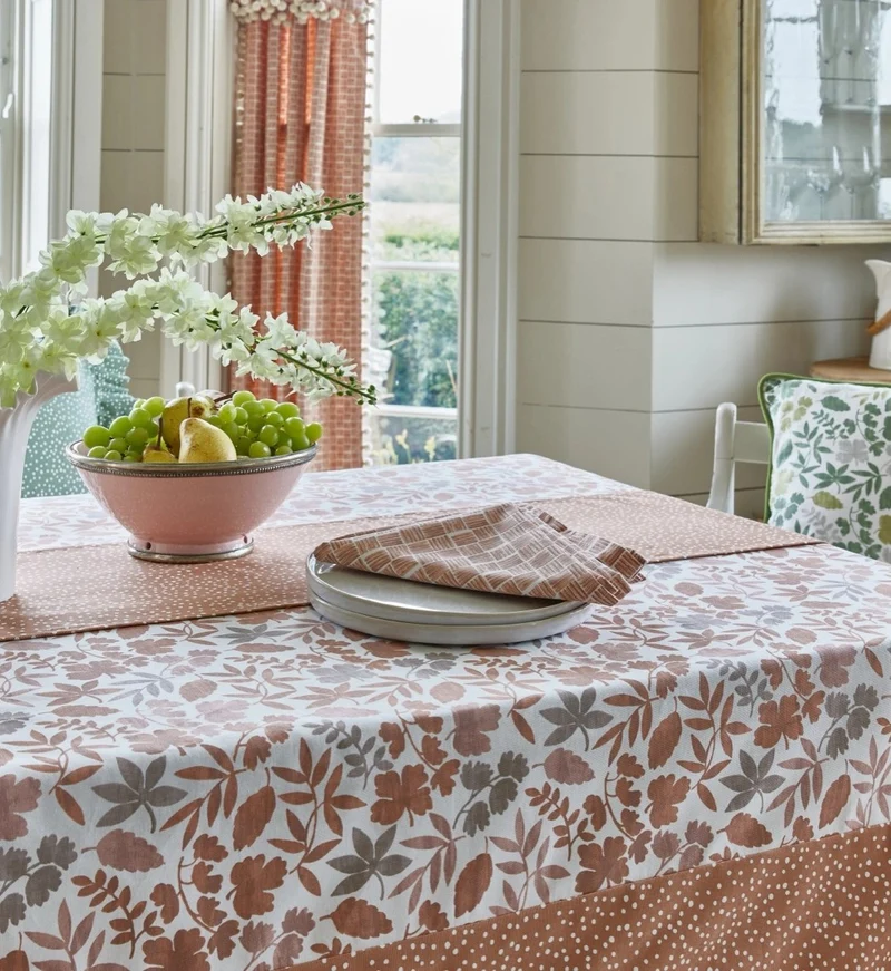 Baumwollstoff Tiny Dots - marmelade