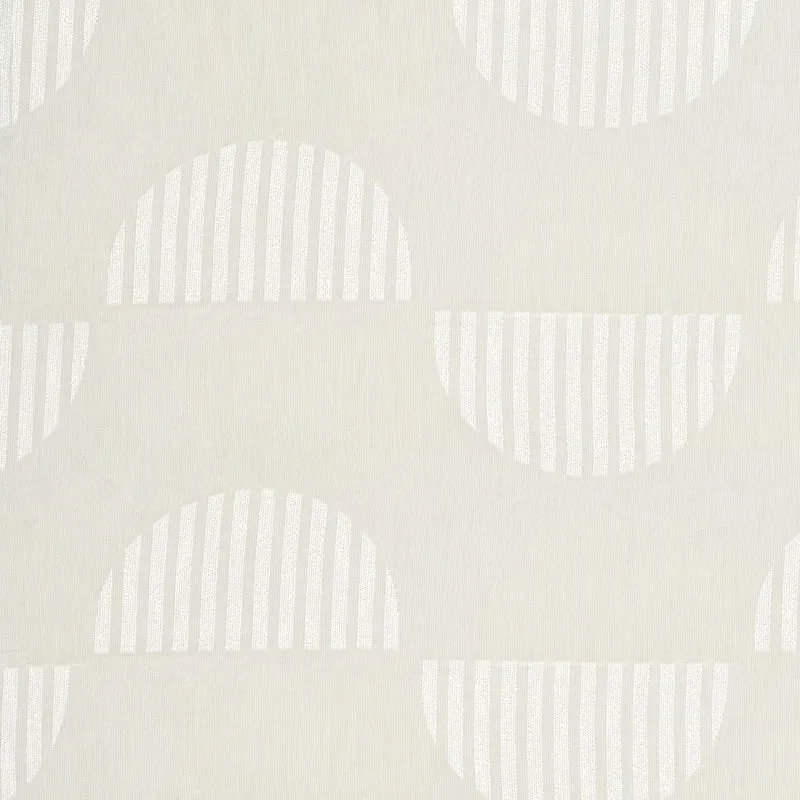 Gardinenstoff Bouclé Circles - linen 302 cm