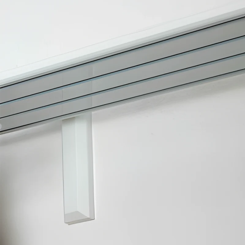 Döfix Wandträger Universal + Abdeckkappe für Aluminium Gardinenschiene