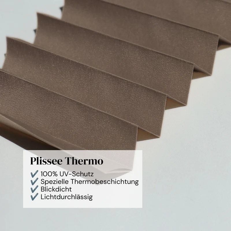 Plissee Thermo