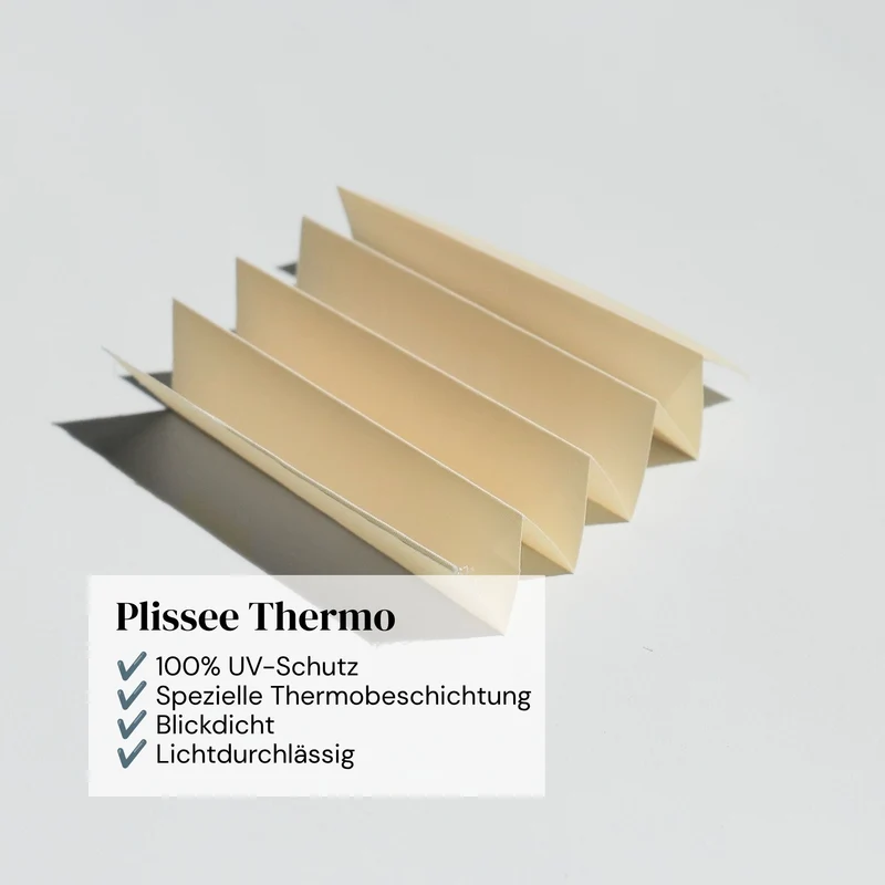 Plissee Thermo