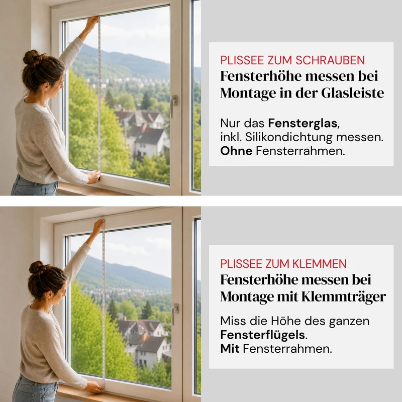 Plissee Klassik