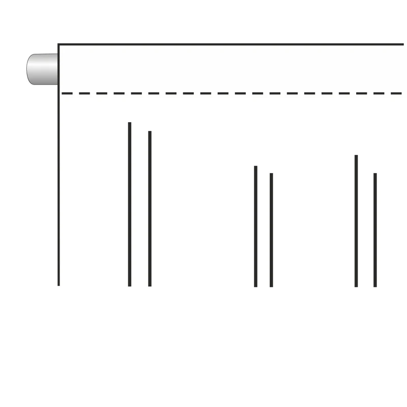 Landhausgardine Benedikt weiß 150x125 cm - 2-er Set von Albani
