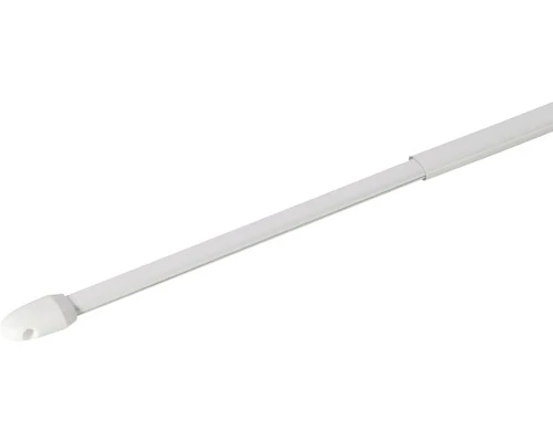 Vorhangstange für Kurzgardinen weiss 80cm