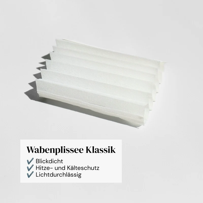 Wabenplissee Klassik