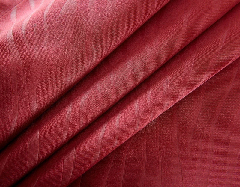 Satin Emboss / Reliefprägung bemustert Vorhang Gardine, Zebra -20371- Blickdicht zum Verdunkeln mit Ösen, (Höhe x Breite in cm) 20371