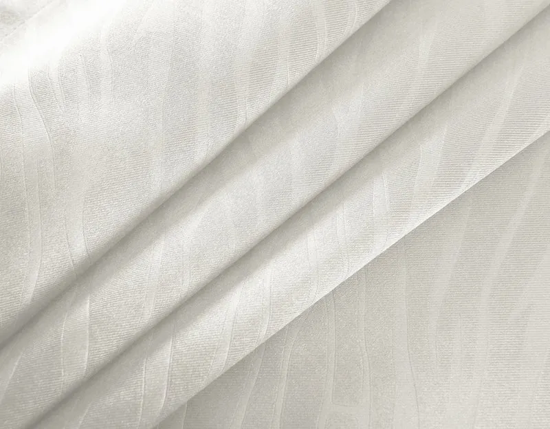 Satin Emboss / Reliefprägung bemustert Vorhang Gardine, Zebra -20371- Blickdicht zum Verdunkeln mit Ösen, (Höhe x Breite in cm) 20371