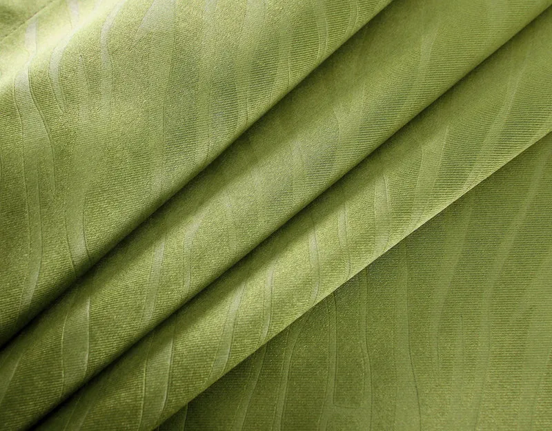 Satin Emboss / Reliefprägung bemustert Vorhang Gardine, Zebra -20371- Blickdicht zum Verdunkeln mit Ösen, (Höhe x Breite in cm) 20371