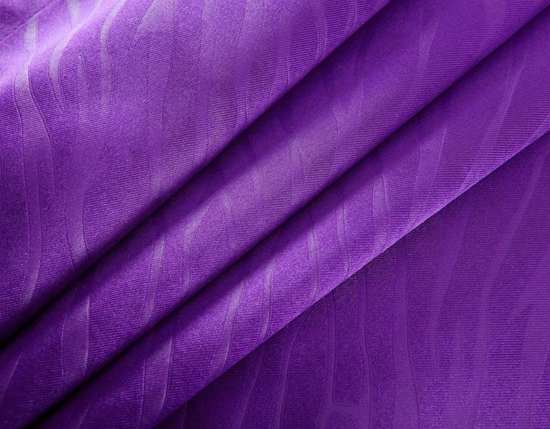 Satin Emboss / Reliefprägung bemustert Vorhang Gardine, Zebra -20371- Blickdicht zum Verdunkeln mit Ösen, (Höhe x Breite in cm) 20371