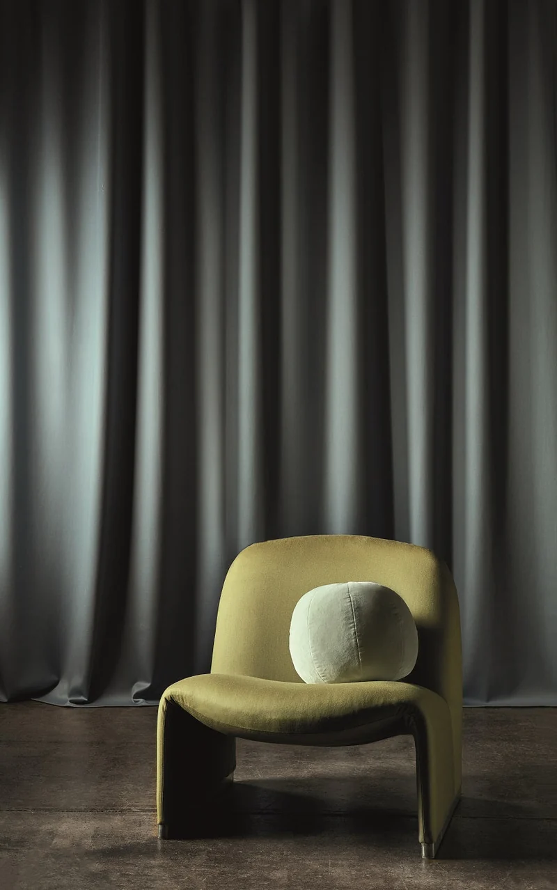 Wool Satin - olive