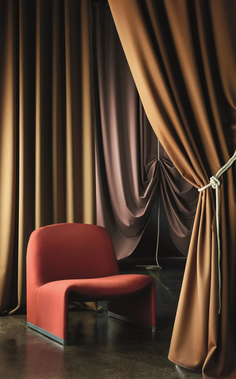Wool Satin - tabac