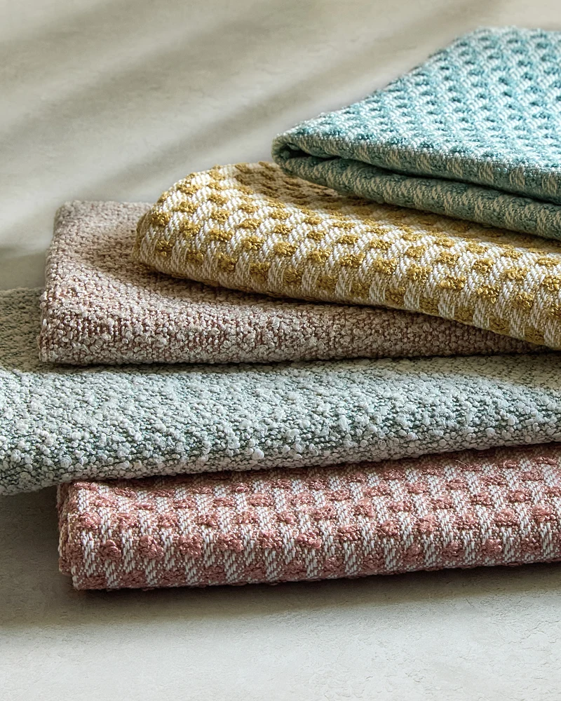 Bouclé Checkerboard - celestial