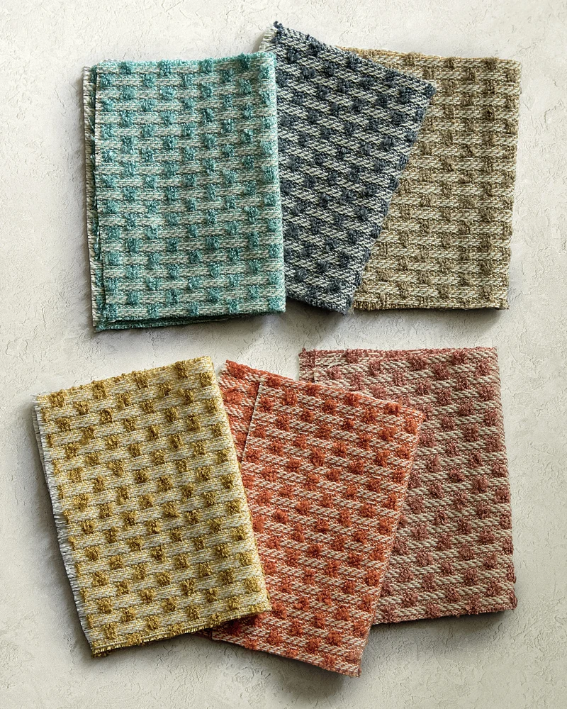 Bouclé Checkerboard - celestial
