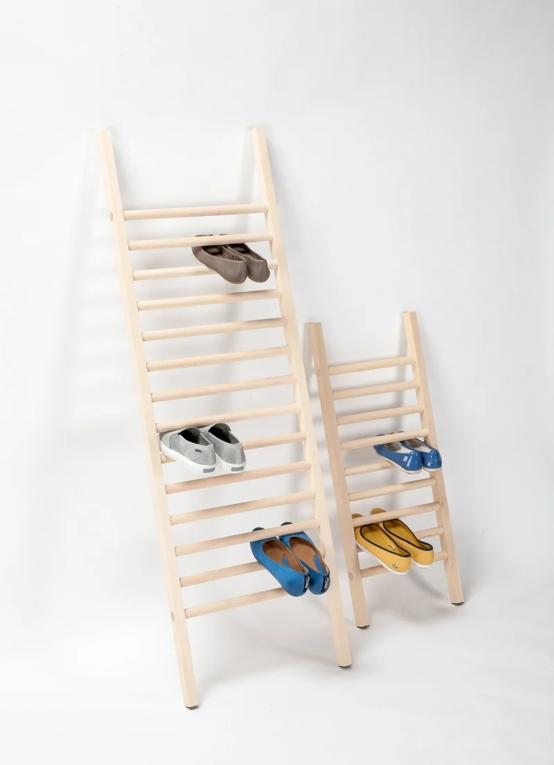 Schuhleiter STEP UP aus Massivholz