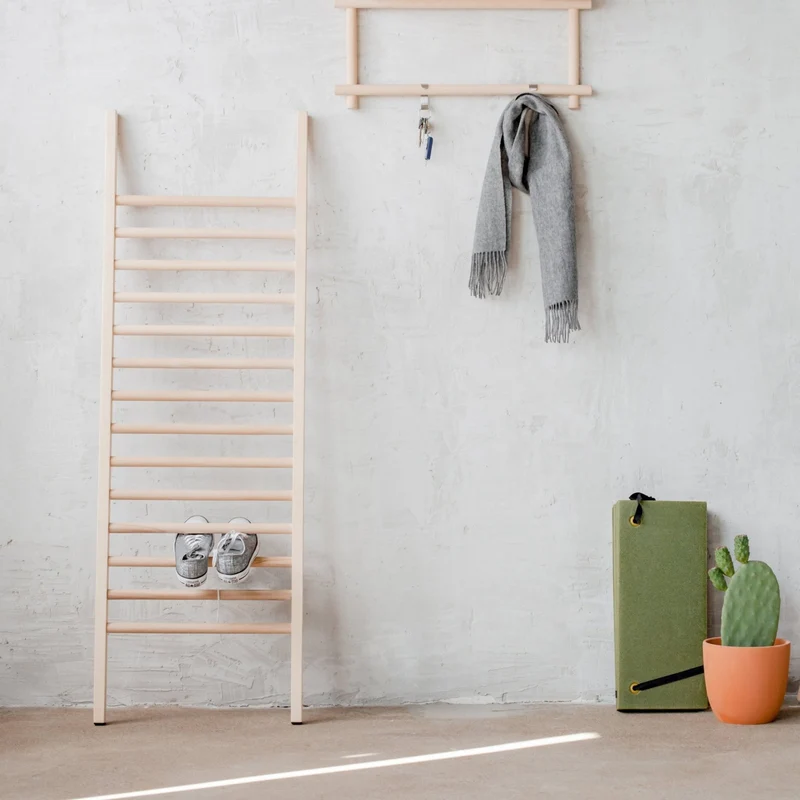 Schuhleiter STEP UP aus Massivholz