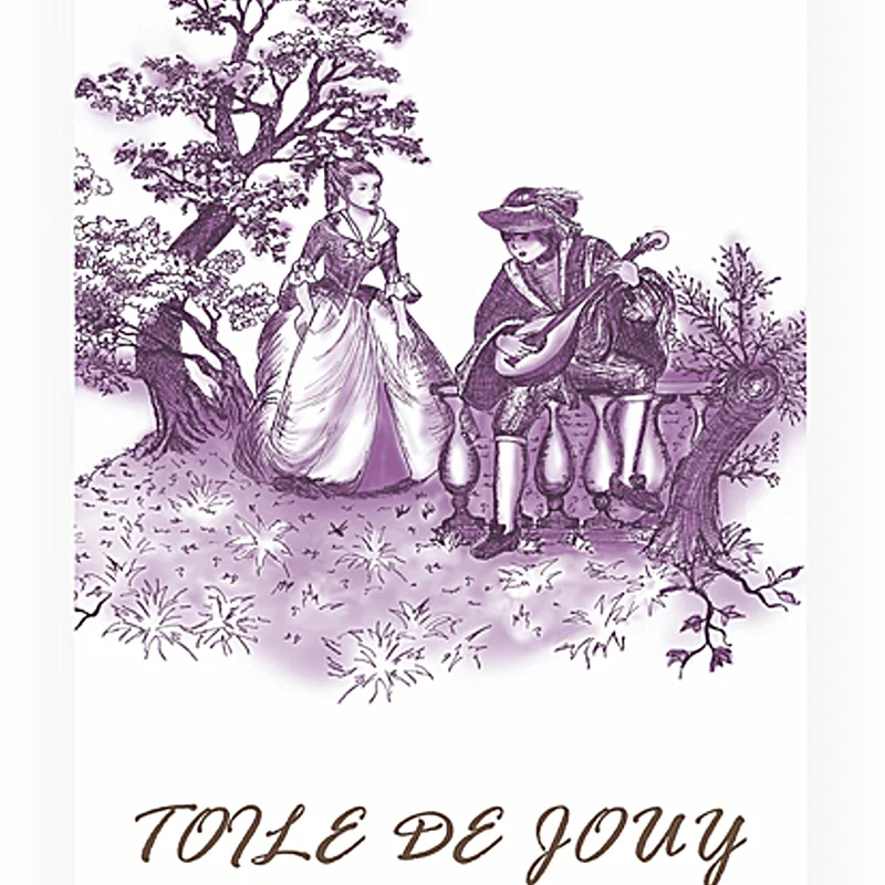 Flächenvorhang „Toile-de-Jouy“