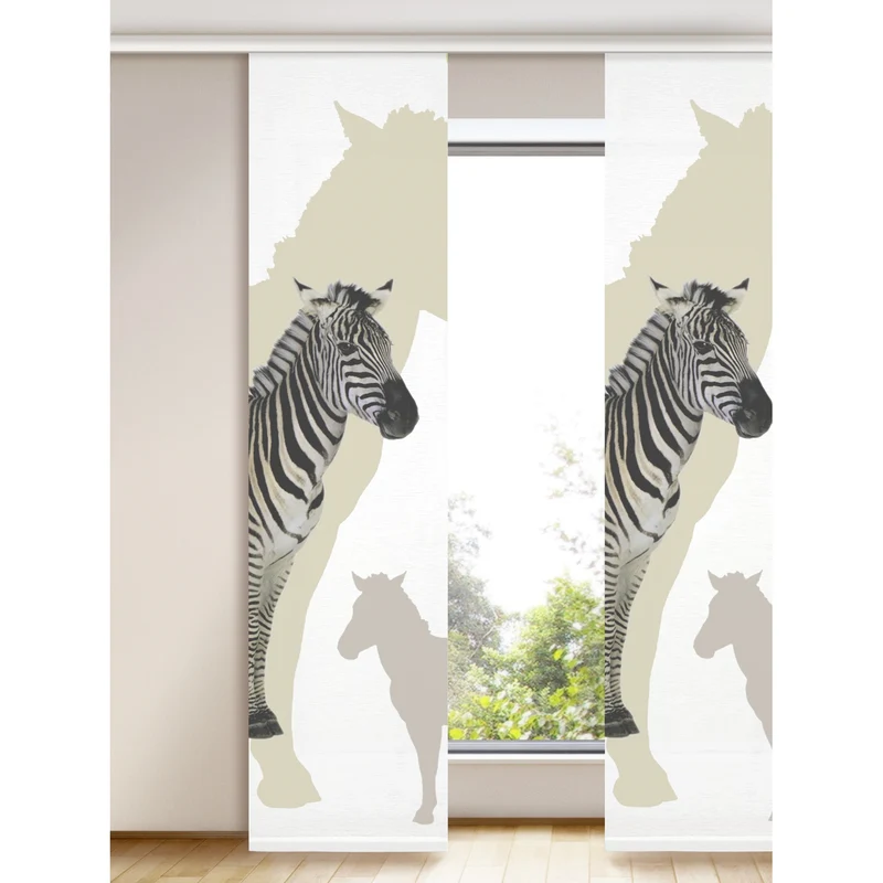 Flächenvorhang „Zebra“
