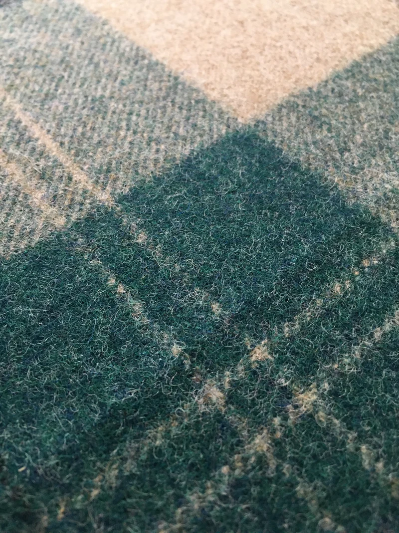 Wool Check Brayndle - chasm