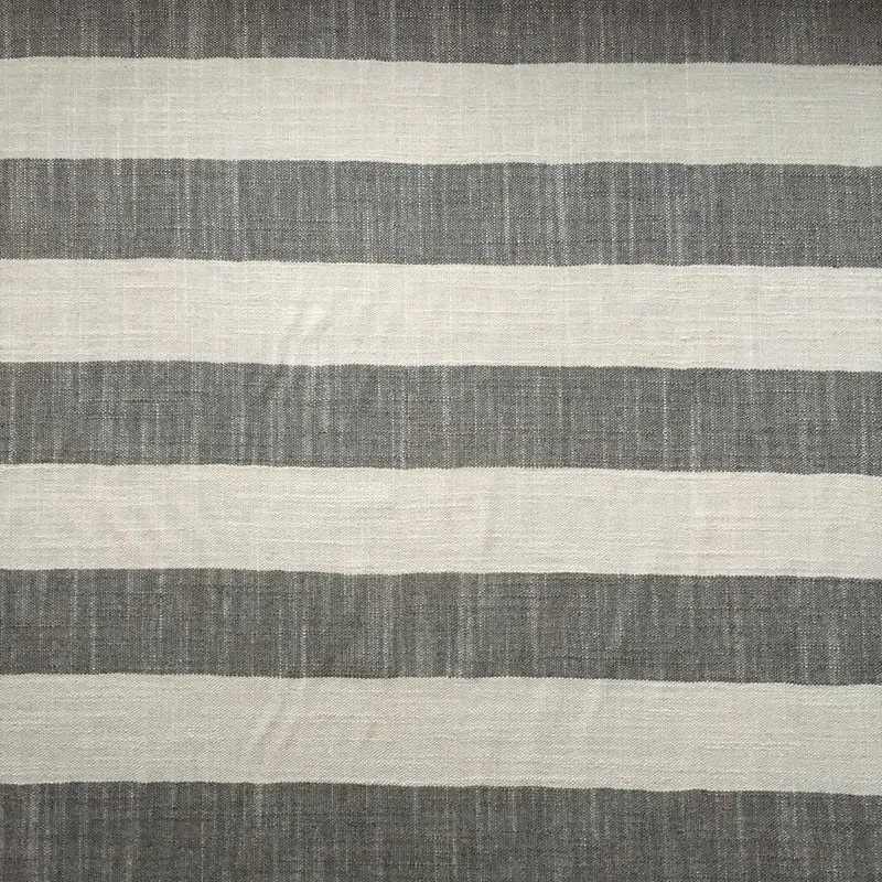 Viskose Streifen - creme & schiefer