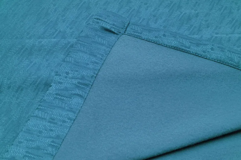 Thermo Ösen Vorhang mit Polar Fleece Rücken - 20500- 350gr./m², Gardine Matt Verdunkelungsstoff Blickdicht. 245cm x 140cm (HxB), 20500 20500
