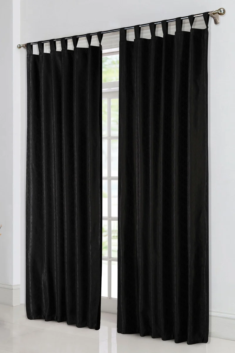 Thermo Ösen Vorhang mit Polar Fleece Rücken - 20500- 350gr./m², Gardine Matt Verdunkelungsstoff Blickdicht. 245cm x 140cm (HxB), 20500 20500