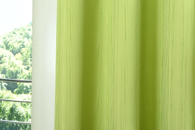 Vorhang Jacquard Deko Gardine Ösen feine Musterung blickdicht lichdurchlässig (Höhe x Breite cm) 20480