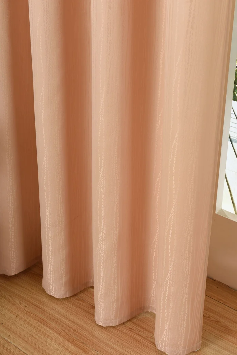 Vorhang Jacquard Deko Gardine Ösen feine Musterung blickdicht lichdurchlässig (Höhe x Breite cm) 20480