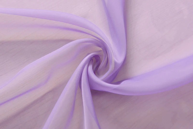 Stoff Meterware Voile, transparent aus Polyester 61050