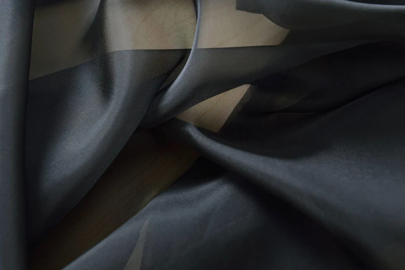Stoff Meterware Voile, transparent aus Polyester 61050