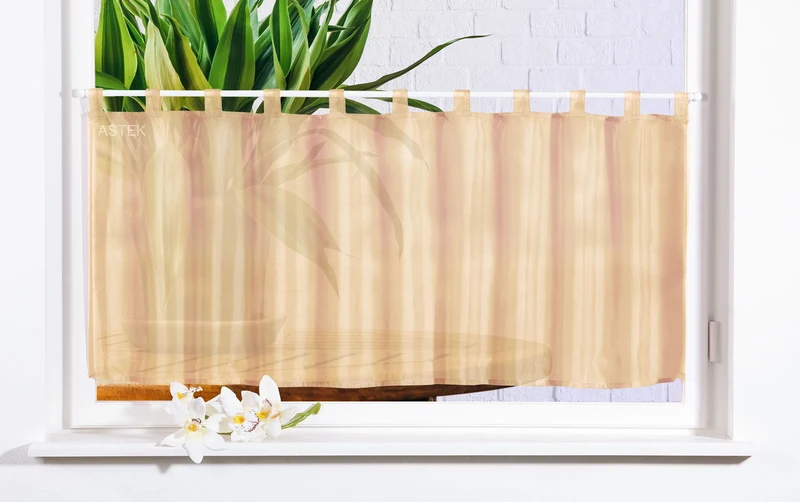 Scheibengardine »UNI« Voile transparent 61070
