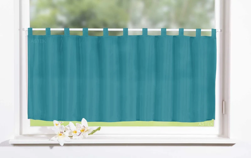 Scheibengardine »UNI« Voile transparent 61070