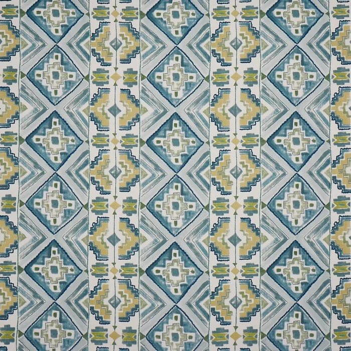 Dekostoff Azteke - blau