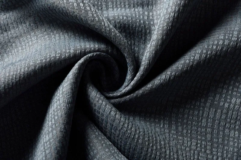 Vorhang Jacquard Deko Gardine verdeckte Schlaufen feine Musterung Universalband blickdicht lichtdurchlässig (Höhe x Breite cm) 20465