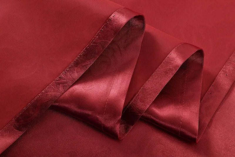 Satin Emboss / Reliefprägung bemustert Vorhang Gardine, Barock, 20370