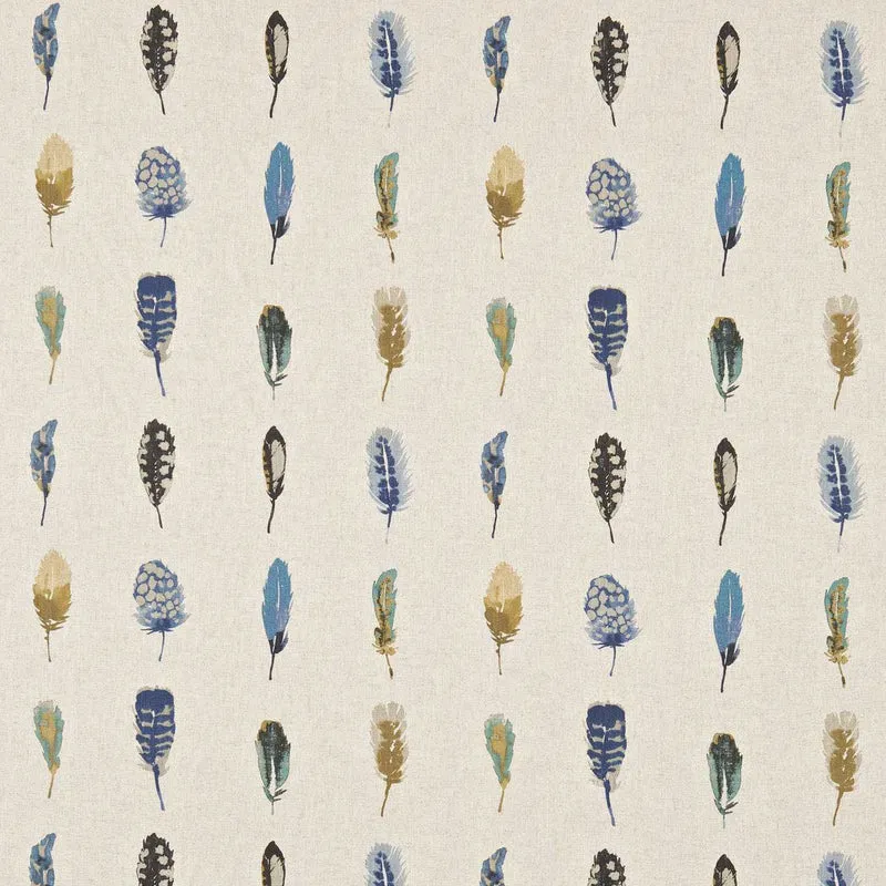 Viskose Feder - indigo