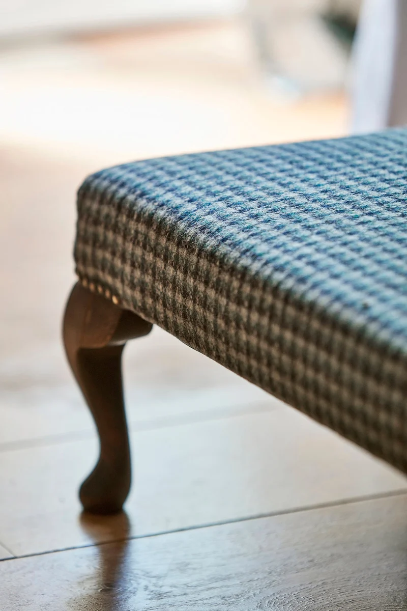 Wool Gingham - danbury blue