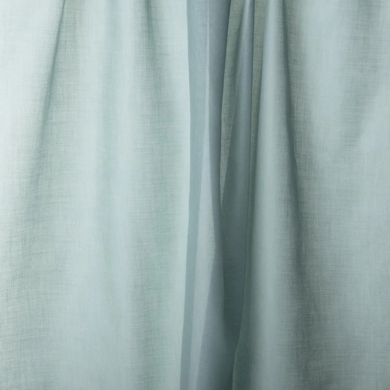 Bio Gardinenstoff - pastel green 280 cm
