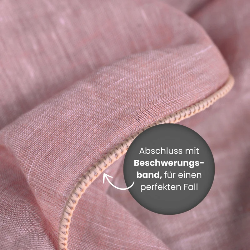 Leinenvorhang ERIN