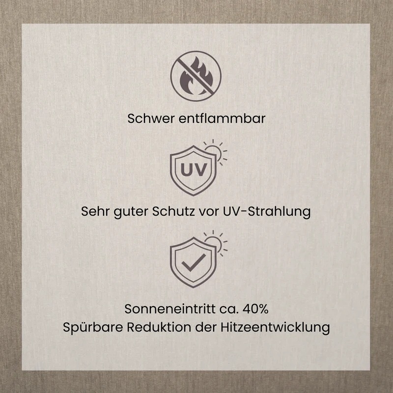 Sonnenschutzvorhang ZON
