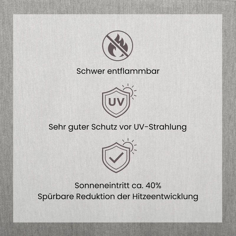 Sonnenschutzvorhang ZON