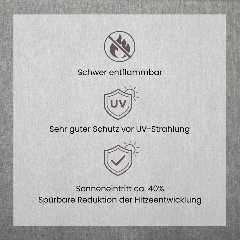 Sonnenschutzvorhang ZON
