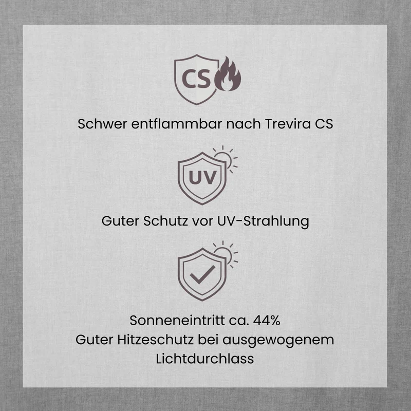 Sonnenschutz Vorhang SOL