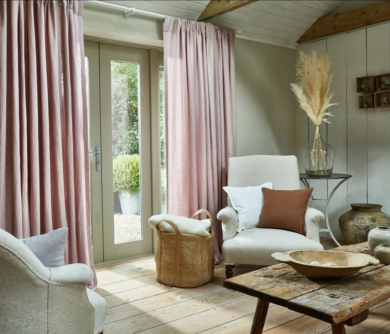 Pure Linen - cranberry