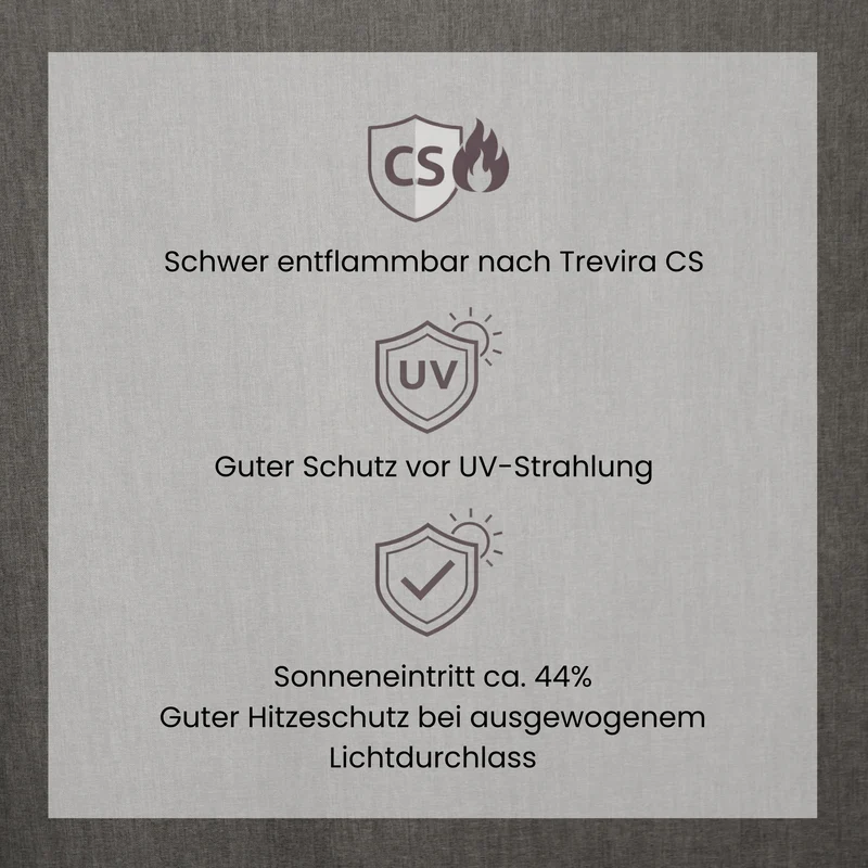 Sonnenschutz Vorhang SOL