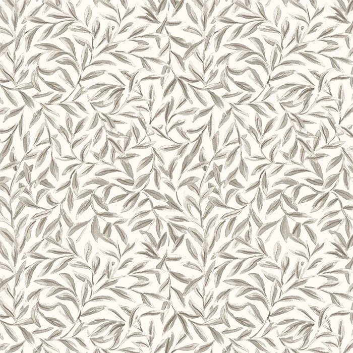 Bio Voile Leaves - beige 280 cm