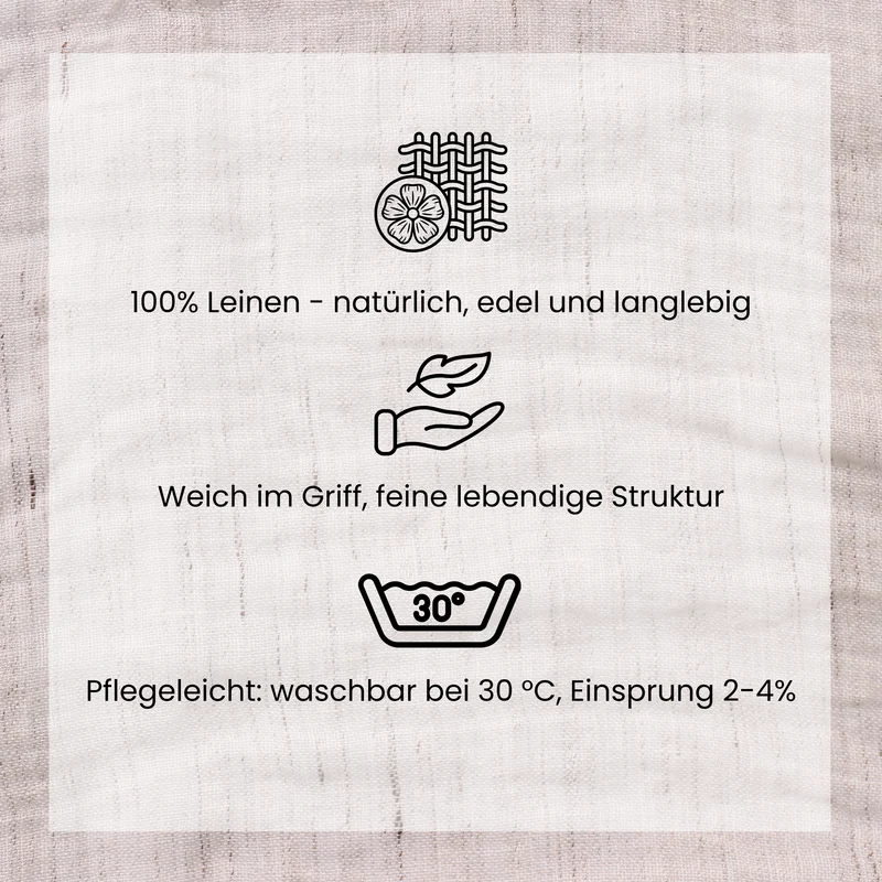 Leinenvorhang SOLE