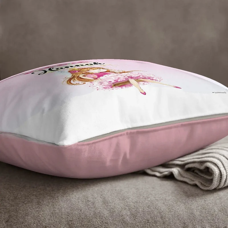 Kissen mit Reißverschluss Prinzessin – Personalisiert mit Namen